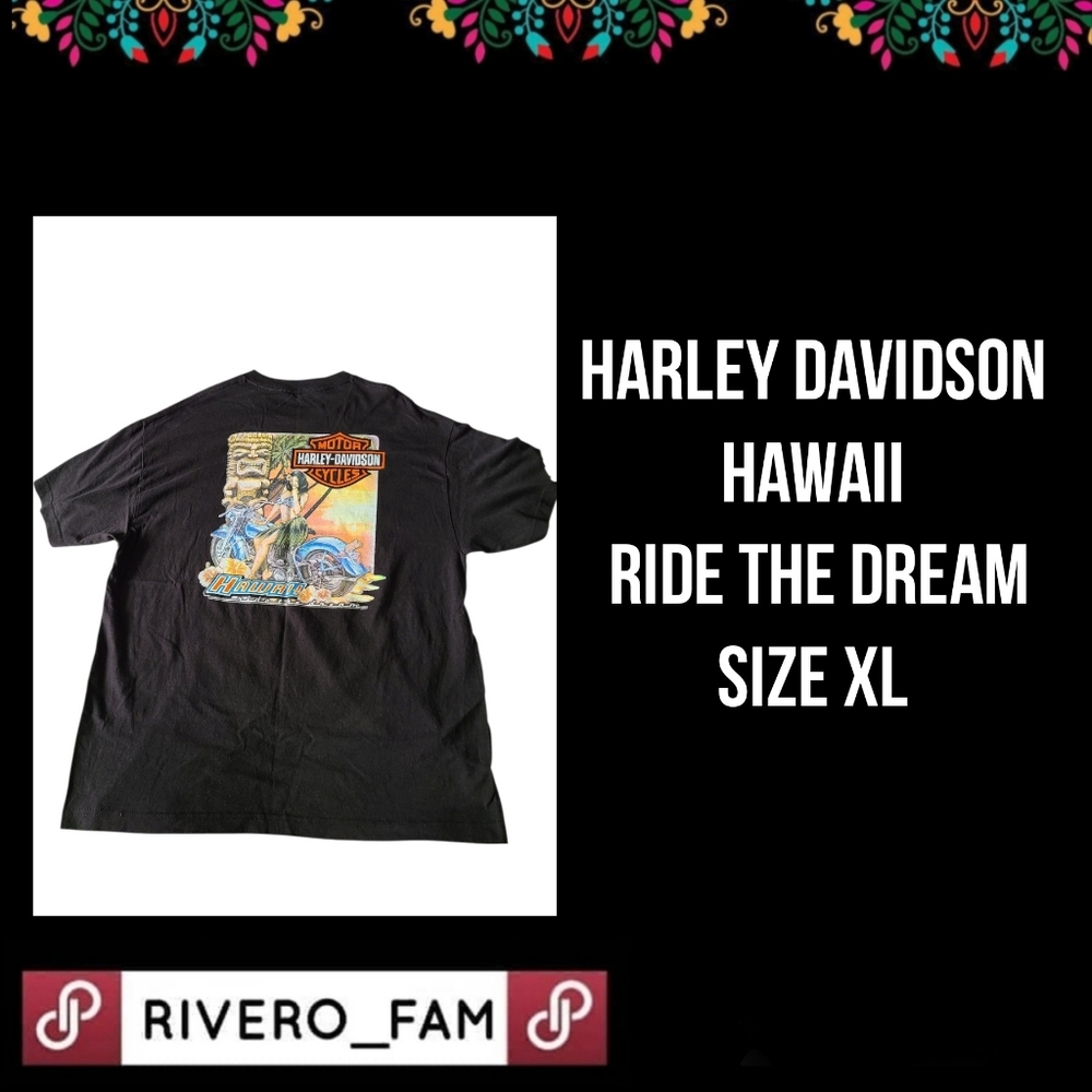 HARLEY DAVIDSON | HAWAII | RIDE THE DREAM | SIZE XL